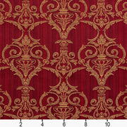 Charlotte - D307 - Ruby Victorian - Fabric by the Yard - D307 - D307_Ruler