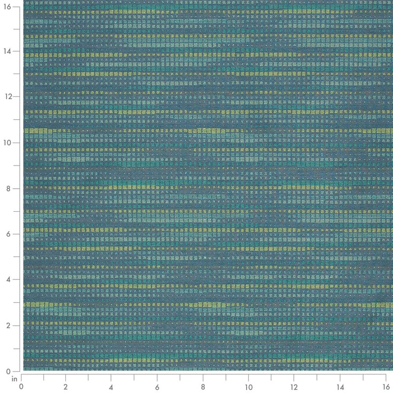 Charlotte - D3101 - Azure - Fabric by the Yard - D3101 - D3101_Ruler