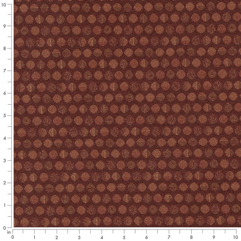 Charlotte - D3108 - Rust - Fabric by the Yard - D3108 - D3108_Ruler