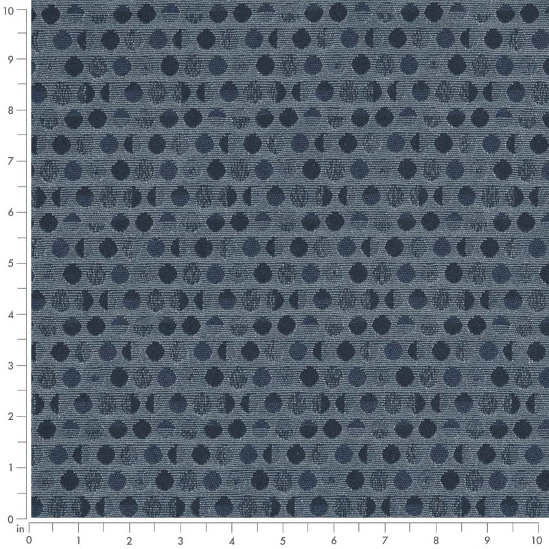 Charlotte - D3112 - Blue - Fabric by the Yard - D3112 - D3112_Ruler