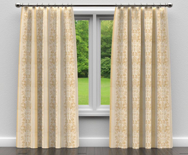 Charlotte - D315 - Antique Vintage - Fabric by the Yard - D315 - D315_Drapery