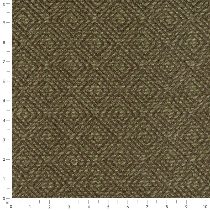 Charlotte - D3172 - Moss - Fabric by the Yard - D3172 - D3172_Ruler