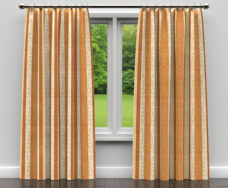 Charlotte - D319 - Amber Vintage - Fabric by the Yard - D319 - D319_Drapery