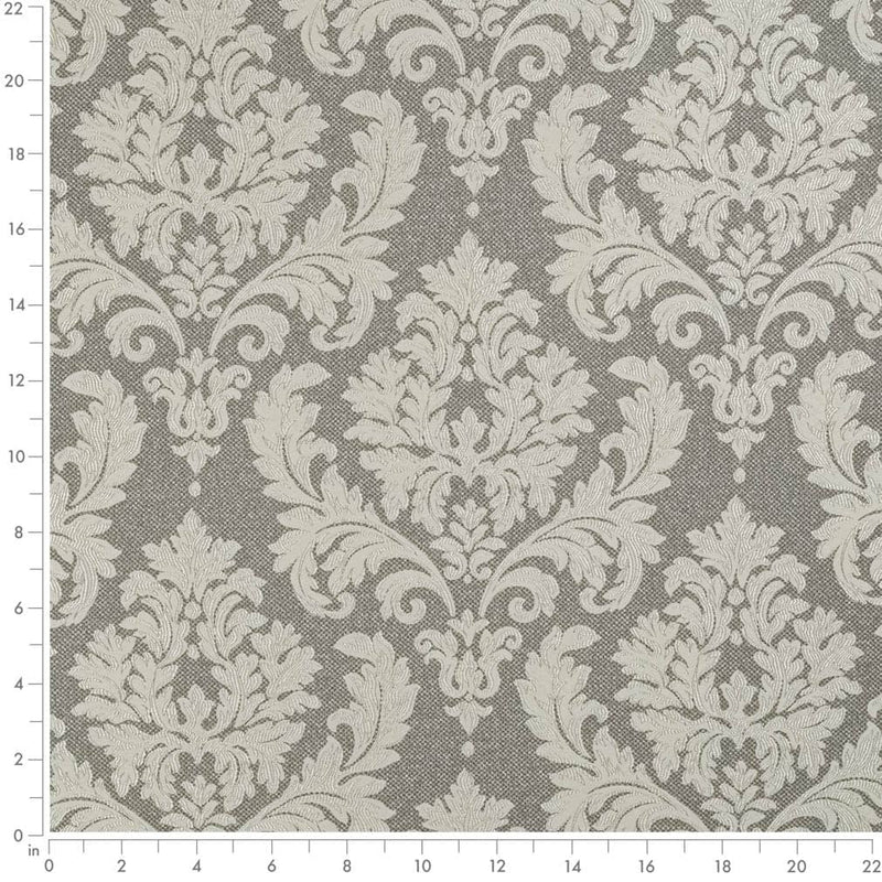 Charlotte - D3264 - Pewter Victoria - Fabric by the Yard - D3264 - D3264_Ruler
