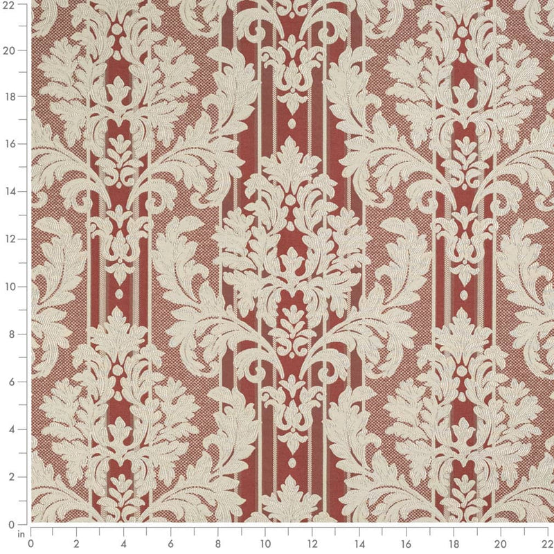 Charlotte - D3266 - Ruby Palisade - Fabric by the Yard - D3266 - D3266_Ruler