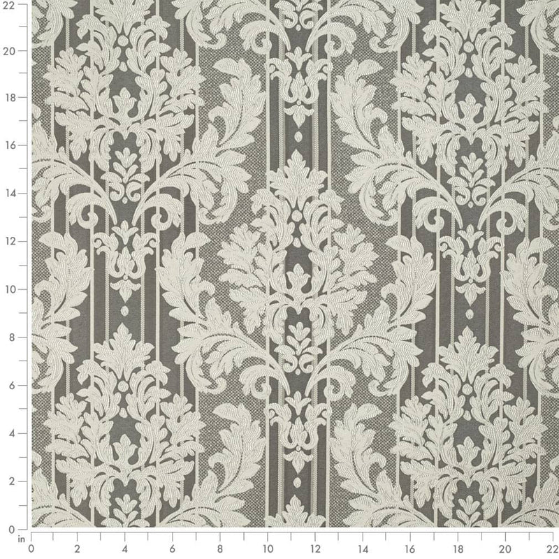 Charlotte - D3270 - Pewter Palisade - Fabric by the Yard - D3270 - D3270_Ruler