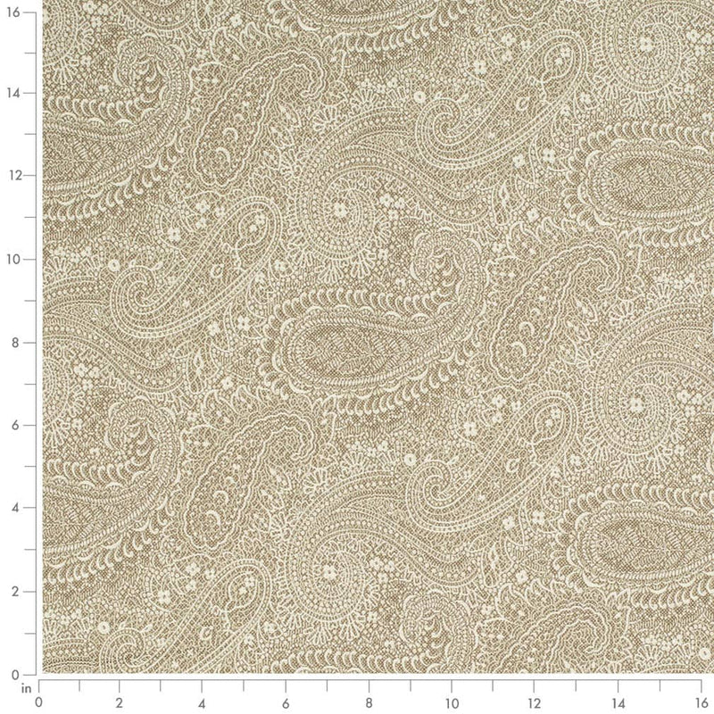 Charlotte - D3278 - Beige Grove - Fabric by the Yard - D3278 - D3278_Ruler