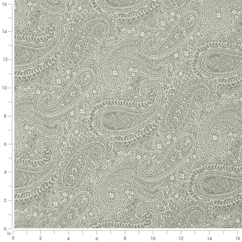 Charlotte - D3280 - Aqua Grove - Fabric by the Yard - D3280 - D3280_Ruler