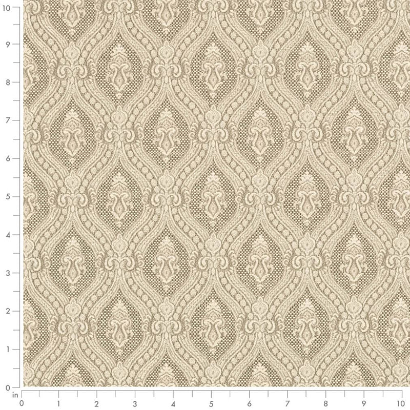 Charlotte - D3283 - Marble Ornate - Fabric by the Yard - D3283 - D3283_Ruler