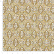 Charlotte - D3285 - Gold Ornate - Fabric by the Yard - D3285 - D3285_Ruler