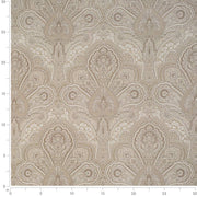 Charlotte - D3296 - Beige Flora - Fabric by the Yard - D3296 - D3296_Ruler