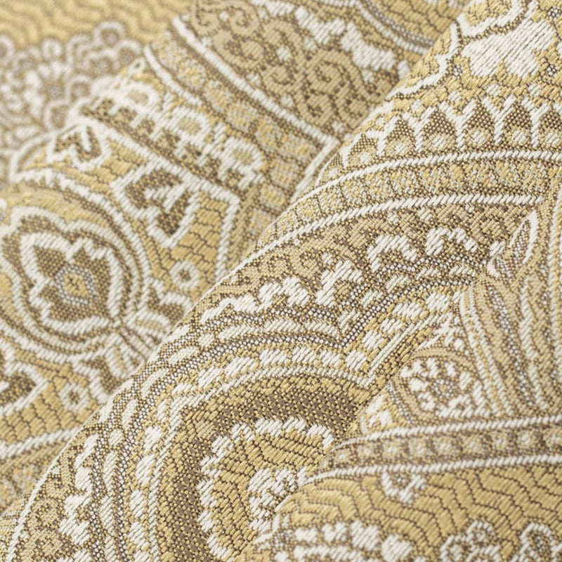 Charlotte - D3297 - Gold Flora - Fabric by the Yard - D3297 - D3297_Rolled