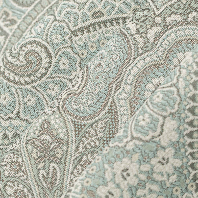 Charlotte - D3298 - Aqua Flora - Fabric by the Yard - D3298 - D3298_Rolled