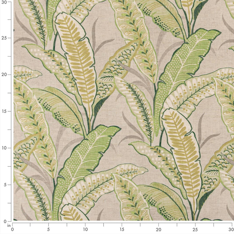 Charlotte - D3306 - Leaf - Fabric by the Yard - D3306 - D3306_Ruler