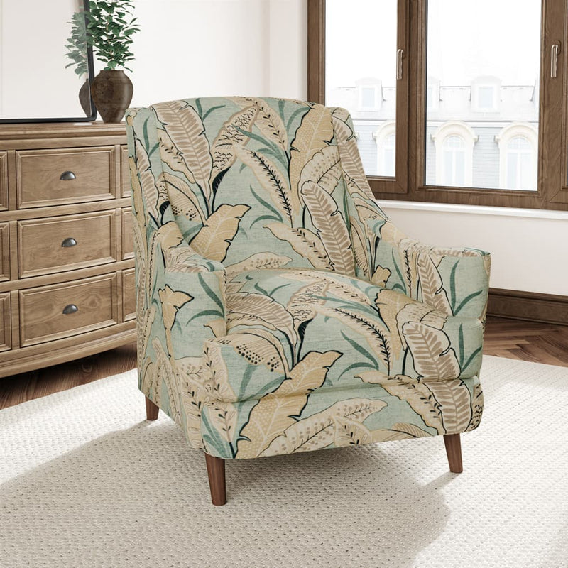Charlotte - D3308 - Aqua - Fabric by the Yard - D3308 - D3308_Furniture