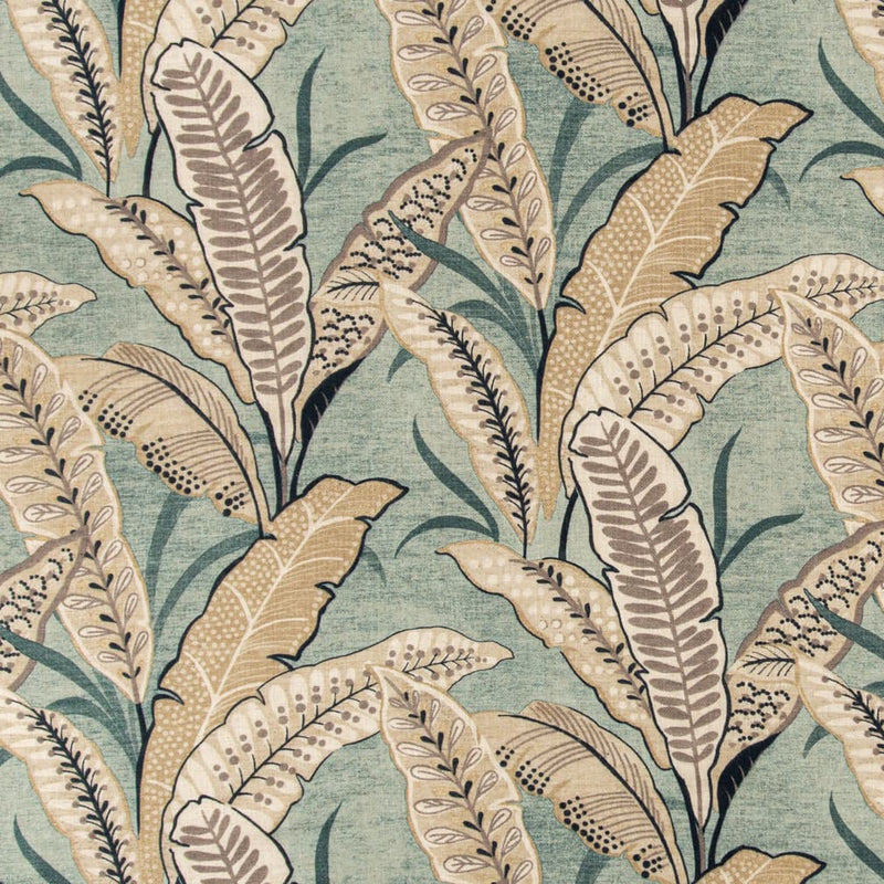 Charlotte - D3308 - Aqua - Fabric by the Yard Aqua