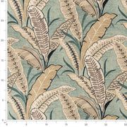 Charlotte - D3308 - Aqua - Fabric by the Yard - D3308 - D3308_Ruler