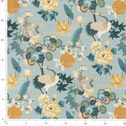 Charlotte - D3315 - Sky - Fabric by the Yard - D3315 - D3315_Ruler