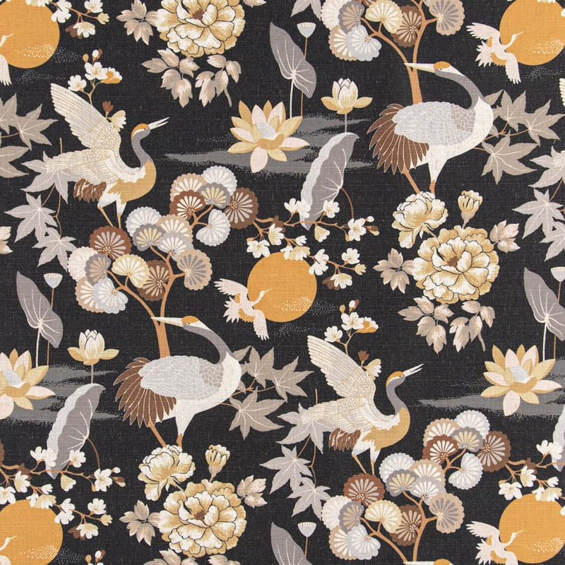 Charlotte - D3316 - Noir - Fabric by the Yard Noir