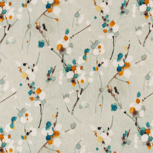 Charlotte - D3320 - Turquoise - Fabric by the Yard Turquoise