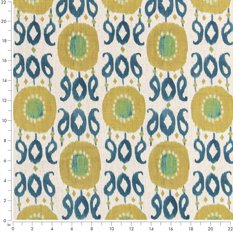 Charlotte - D3322 - Citron - Fabric by the Yard - D3322 - D3322_Ruler