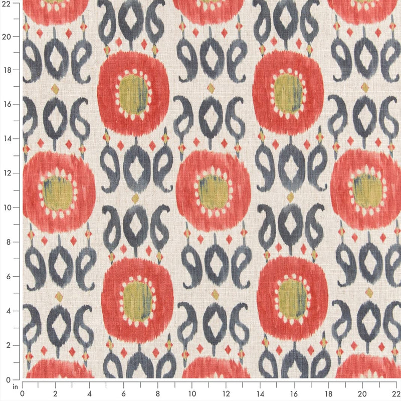 Charlotte - D3323 - Watermelon - Fabric by the Yard - D3323 - D3323_Ruler