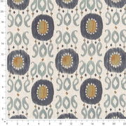 Charlotte - D3324 - Slate - Fabric by the Yard - D3324 - D3324_Ruler