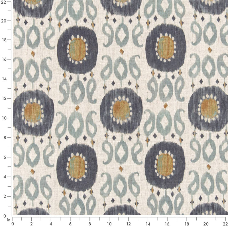 Charlotte - D3324 - Slate - Fabric by the Yard - D3324 - D3324_Ruler