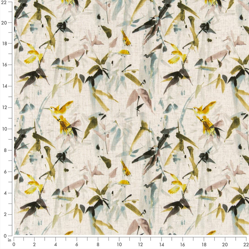 Charlotte - D3325 - Goldenrod - Fabric by the Yard - D3325 - D3325_Ruler