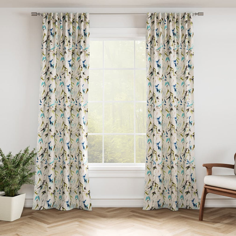 Charlotte - D3327 - Marine - Fabric by the Yard - D3327 - D3327_Drapery
