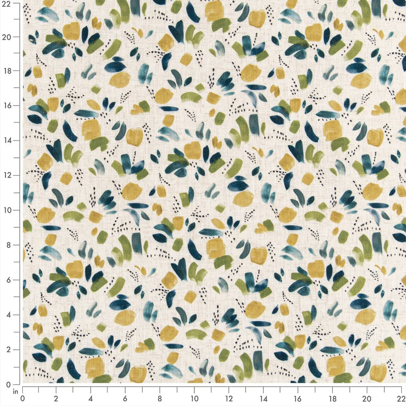 Charlotte - D3328 - Moss - Fabric by the Yard - D3328 - D3328_Ruler