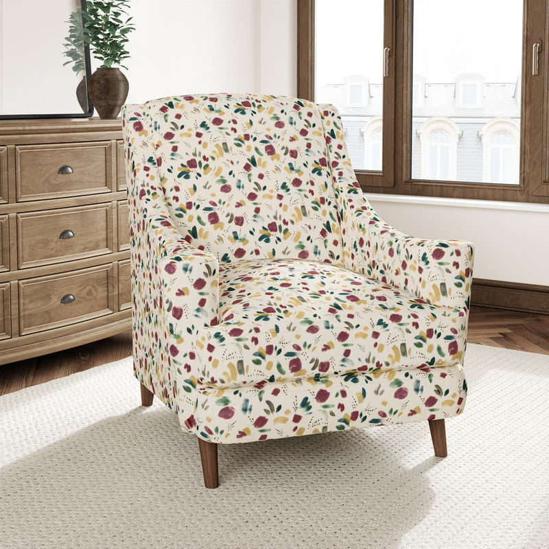 Charlotte - D3329 - Berry - Fabric by the Yard - D3329 - D3329_Furniture