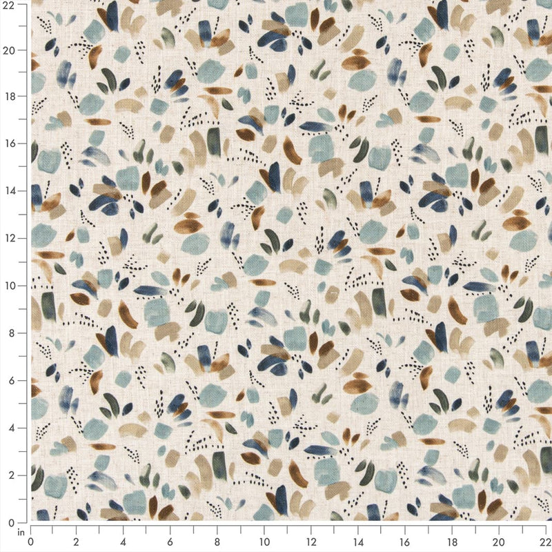 Charlotte - D3331 - Mineral - Fabric by the Yard - D3331 - D3331_Ruler