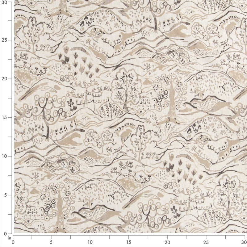 Charlotte - D3334 - Fawn - Fabric by the Yard - D3334 - D3334_Ruler