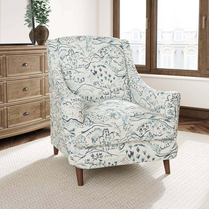 Charlotte - D3335 - Indigo - Fabric by the Yard - D3335 - D3335_Furniture