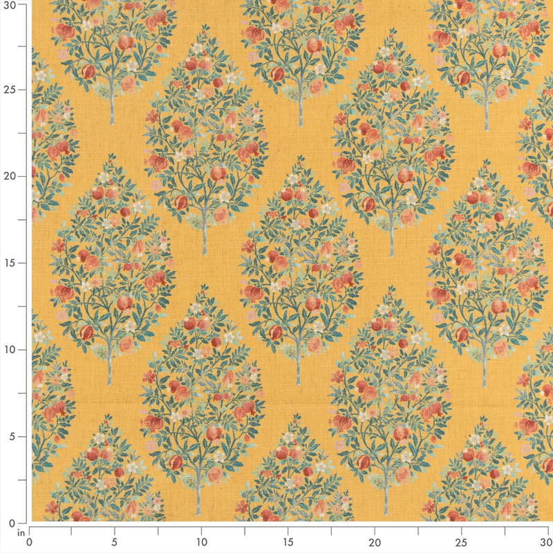 Charlotte - D3337 - Amber - Fabric by the Yard - D3337 - D3337_Ruler