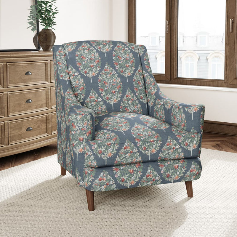 Charlotte - D3341 - Navy - Fabric by the Yard - D3341 - D3341_Furniture