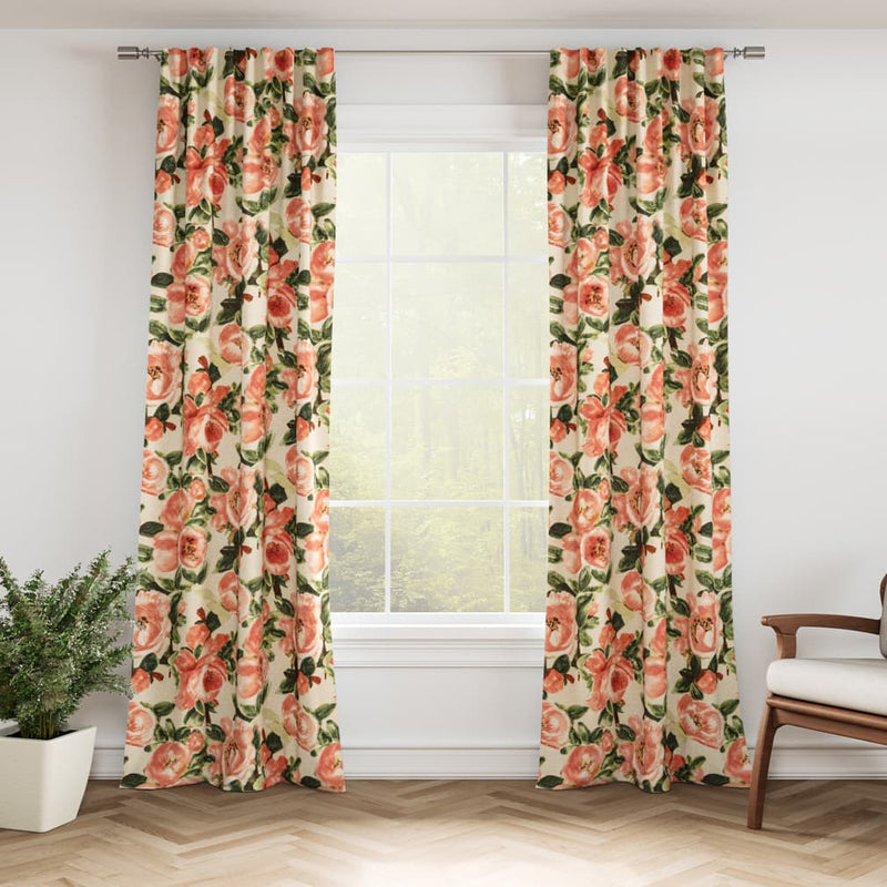Charlotte - D3345 - Rose - Fabric by the Yard - D3345 - D3345_Drapery