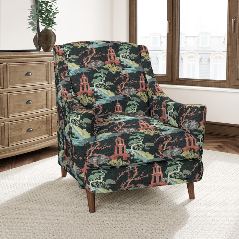 Charlotte - D3350 - Ebony - Fabric by the Yard - D3350 - D3350_Furniture