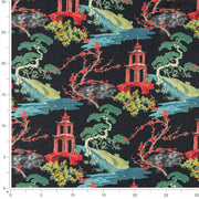 Charlotte - D3350 - Ebony - Fabric by the Yard - D3350 - D3350_Ruler