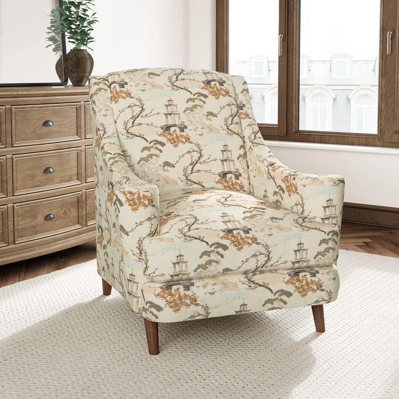 Charlotte - D3354 - Ivory - Fabric by the Yard - D3354 - D3354_Furniture