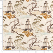 Charlotte - D3354 - Ivory - Fabric by the Yard - D3354 - D3354_Ruler