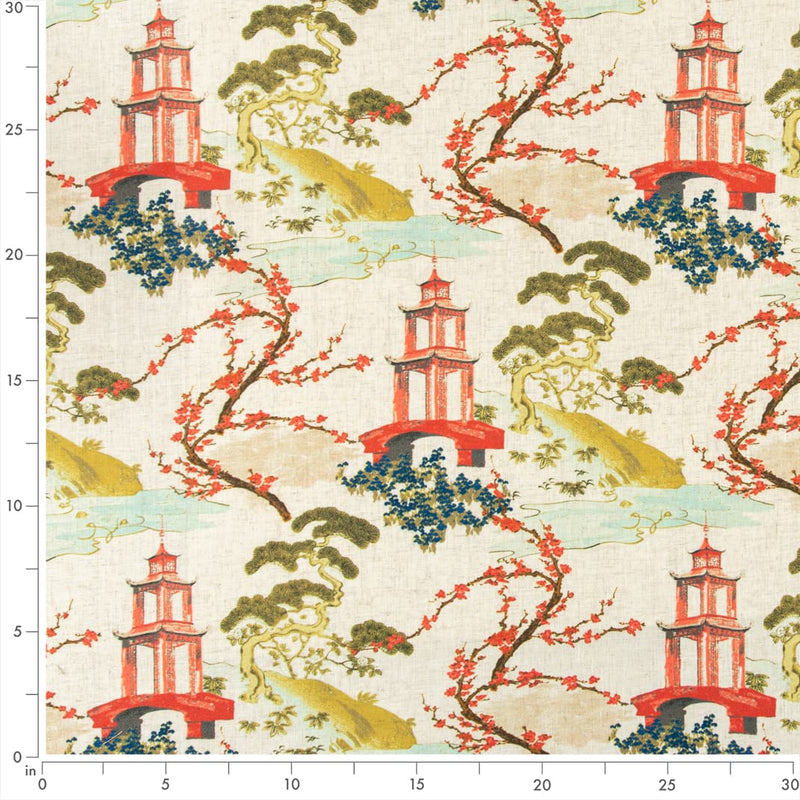 Charlotte - D3356 - Bouquet - Fabric by the Yard - D3356 - D3356_Ruler