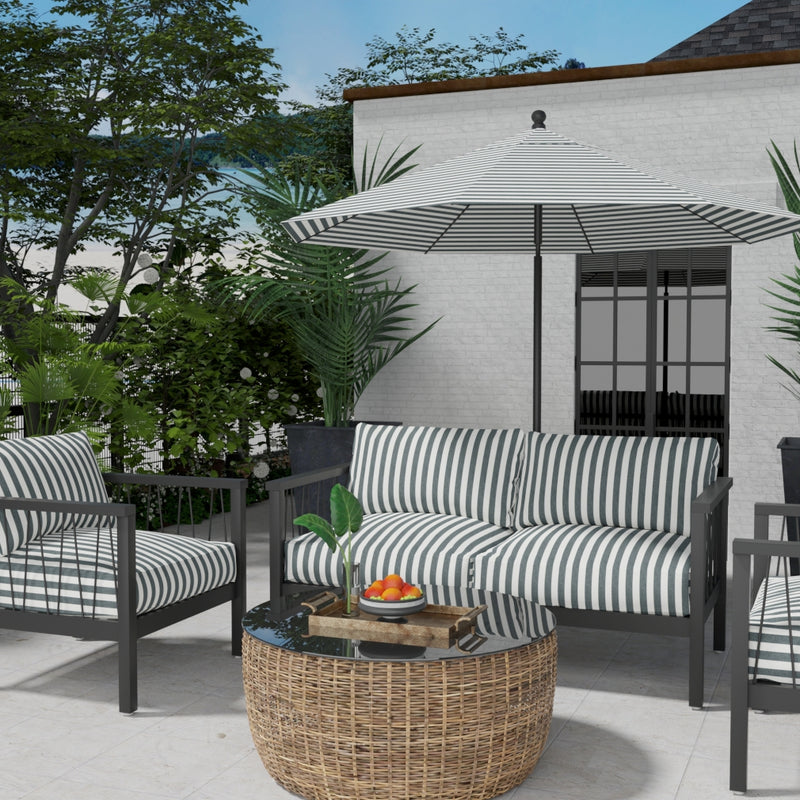Charlotte - D3464 - Tiki Black - Fabric by the Yard - D3464 - D3464_Furniture