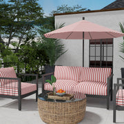Charlotte - D3466 - Tiki Crimson - Fabric by the Yard - D3466 - D3466_Furniture
