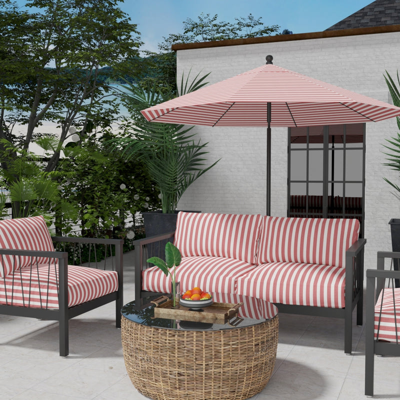 Charlotte - D3466 - Tiki Crimson - Fabric by the Yard - D3466 - D3466_Furniture
