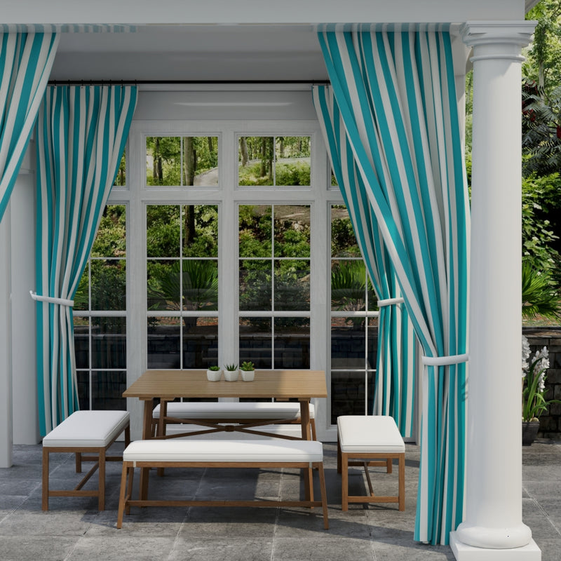 Charlotte - D3477 - Cabana Aruba - Fabric by the Yard - D3477 - D3477_Drapery