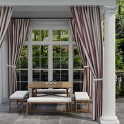Charlotte - D3480 - Cabana Wine - Fabric by the Yard - D3480 - D3480_Drapery