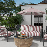 Charlotte - D3480 - Cabana Wine - Fabric by the Yard - D3480 - D3480_Furniture