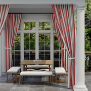 Charlotte - D3481 - Cabana Crimson - Fabric by the Yard - D3481 - D3481_Drapery